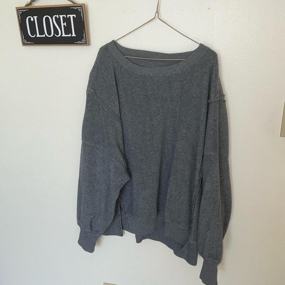 Sherpa Crew Neck 💙
